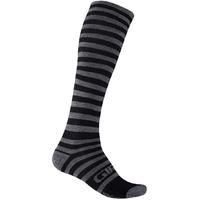 giro merino wool high tower socks charcoal