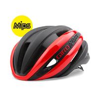 giro synthe mips road bike helmet bright redblack