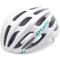 giro saga womens road bike helmet whiteturquoise