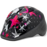 Giro Me2 Kids Helmet Black/Pink Stars