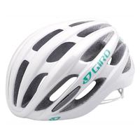 giro saga womens road bike helmet whitepearl