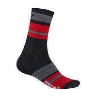 Giro Merino Seasonal Wool Sock Black/Red/Grey