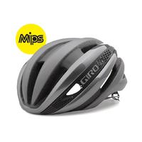 Giro Synthe MIPS Road Bike Helmet Titanium/Silver