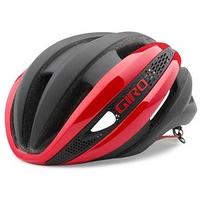 giro synthe road bike helmet redblack