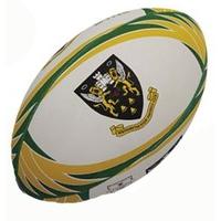 GILBERT Northampton Saints Irish Replica Beach Rugby Ball