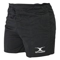 gilbert swift rugby shorts senior black 44 inch