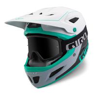 Giro Disciple Mips Full Face MTB Helmet Grey/Turquoise