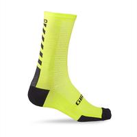 giro hrc merino socks limeblack