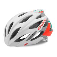 Giro Sonnet Womens Road Bike Helmet White/Turquoise/Vermillion