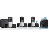 Gigaset SL400A Trio Phone with Bluewave Link To Mobile Hub
