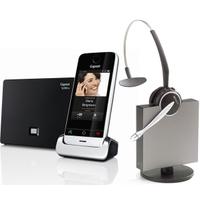 Gigaset SL910A DECT Phone with with Jabra 9120 DG Headset