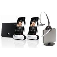 Gigaset SL910A Twin DECT Phone with with Jabra 9120 DG Headset