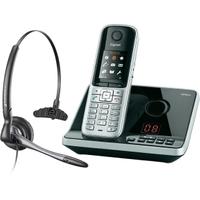 Gigaset S810A DECT Phone with Plantronics M175 Corded Headset
