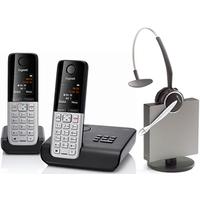 Gigaset C300A Twin with GN 9120 DG Wireless Headset
