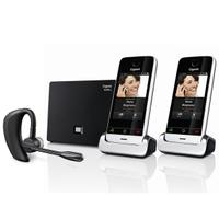Gigaset SL910A Twin TouchScreen Phone with Voyager HD Headset