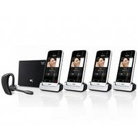 Gigaset SL910A Quad TouchScreen Phone with Voyager HD Headset