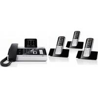 Gigaset DX800A Quad with SL400 VOIP Bluetooth DECT Phone