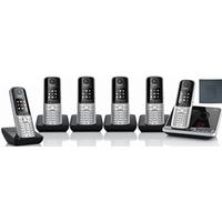 Gigaset S810A Sextet Cordless Phone with Extra Range