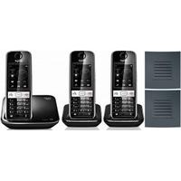 Gigaset S820A Trio Cordless Phone Super Range Edition