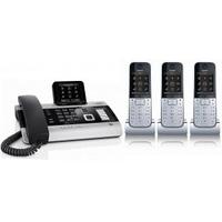 gigaset dx800a quad with sl78h voip bluetooth dect phone