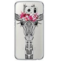 giraffe tpu soft ultra thin translucent back cover for samsung galaxys ...