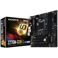 Gigabyte Z270M-D3H (Socket 1151/Z270/DDR4/S-ATA 600/Micro ATX)