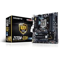 gigabyte ultra durable z170m d3h motherboard