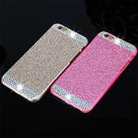 Girls\'Favorite Bling Glitter Rhinestone Hard Back Case for iPhone 7 7 Plus 6s 6 Plus