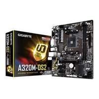 Gigabyte GA-A320M-DS2 AM4 320M DS2 Ryzen DDR4 USB 3.1 Micro ATX Motherboard - Black