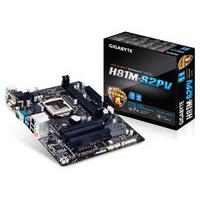 Gigabyte GA-H81M-S2PV Socket 1150 DVI 7.1 Channel Audio Micro ATX Motherboard