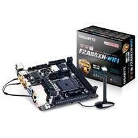 gigabyte ga f2a88xn wifi socket fm2 dvi hdmi 71 channel audio mini itx ...