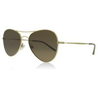 Giorgio Armani 6035 Sunglasses Matte Pale Gold 300273 54mm