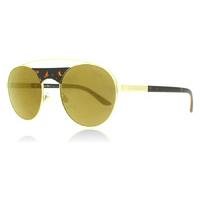 Giorgio Armani 6047 Sunglasses Matte Pale Gold 30027D 53mm