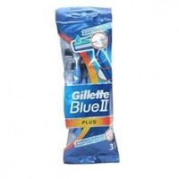 gillette blue ii plus 3 razors