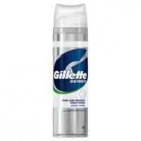 gillette series shave foam pure sensitive 250ml