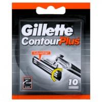 gillette contour plus replacement cartridges 10 pack