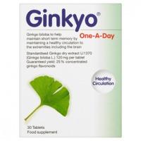 ginkyo one a day 30 tablets