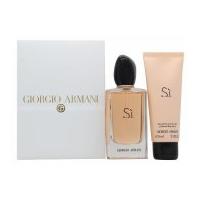 Giorgio Armani Si Gift Set 100ml EDP + 75ml Body Milk