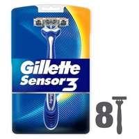 Gillette Sensor3 Men\'s Disposable Razors 8 Count