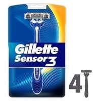 Gillette Sensor3 Sensitive Disposable Razors 4 Count