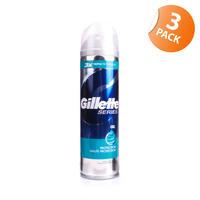 Gillette Series Shave Gel Protection - Triple Pack
