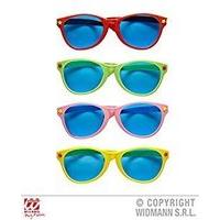 Giant Sunglasses -1 Of Either Red Green Pink Yellow Glasses Accessory For New