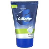 Gillette Series Pre Shave Scrub with Aloe Vera 100ml