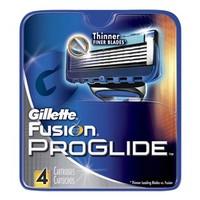Gillette Fusion Proglide Catridges 4 Catridges