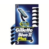 gillette blue ii plus 5 pcs