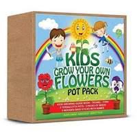 gif kids grow your own flowers set
