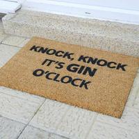 Gin O\'Clock Doormat