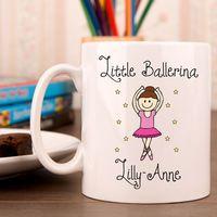 Girls Ballerina Mug