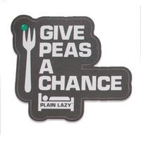 GIVE PEAS A CHANCE (STICKER)
