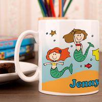 Girls Mermaid Mug